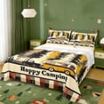 thumbnail image 1 of Erosebridal Happy Camping Theme Full Size Sheets For Camper Gifts,Rustic Farmhouse Style Bed Sheets For Kids 4pcs, 1 of 6