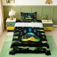 thumbnail image 1 of Erosebridal Happy Camping Twin Sheet Sets,Rustic Camouflage Print Bear Paw Bedding For Boys Kids 3-Piece, 1 of 6