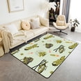 thumbnail image 1 of Erosebridal Helicopter Aircraft Area Rugs For Living Room 6'6" x 4'11", Military Tank Fighter Bedroom Rugs, Green, 1 of 5