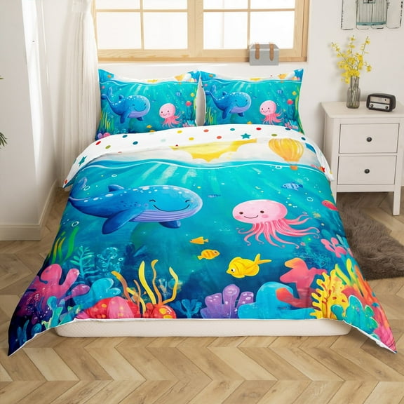 Erosebridal Hippie Life Tree Curtains and Drapes (42x63), Damask Print 30%-50% Blackout Curtains for Bedroom, Mid Century Decor