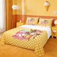 thumbnail image 1 of Erosebridal Ice Cream Baseball Bed Sheets For Kids,Ball Sport Games Theme King Sheets For Gaming Lover 4pcs, 1 of 6