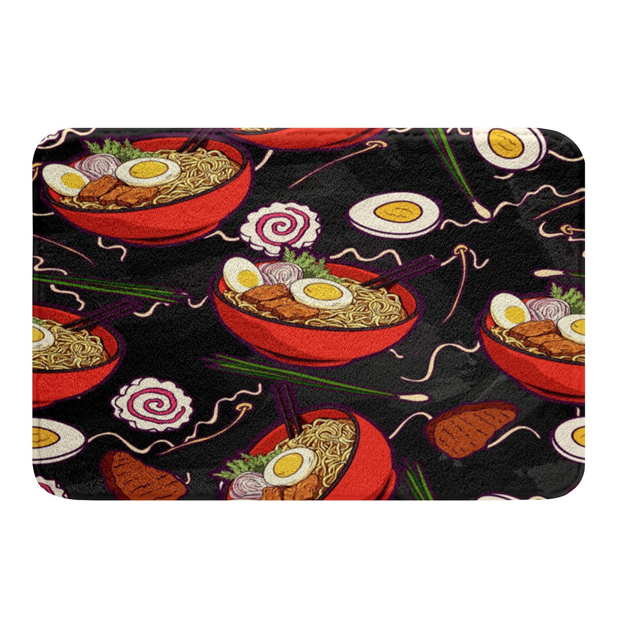 Erosebridal Japanses Ramen Bathroom Rugs 20x32, Tokyo Style Bathroom ...