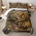 thumbnail image 1 of Erosebridal Jungle Duck Animal Twin Quilt Set, Rustic Branch Twin Coverlet Set, 2 Pieces, 1 of 7