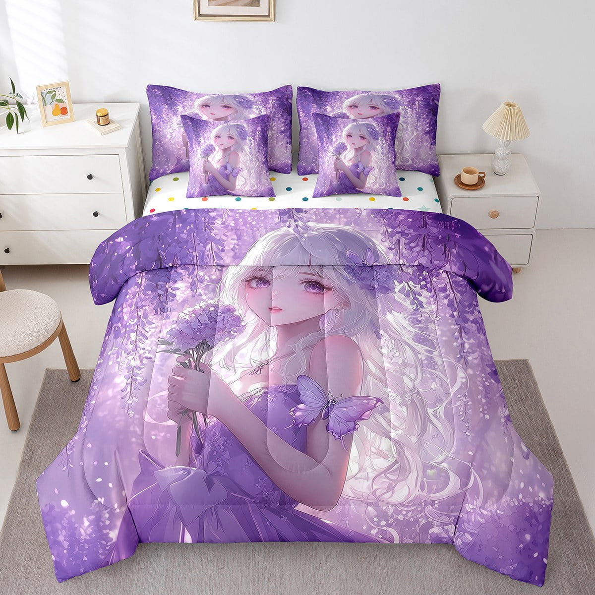 erosebridal-kawaii-anime-bed-in-a-bag-full-size-flower-pattern-bed-set