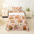 thumbnail image 1 of Erosebridal Kawaii Capybara Twin Sheet Sets,Cute Flowers Floral Bedding For Girls Kids 3pcs, 1 of 6