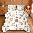 thumbnail image 1 of Erosebridal Kawaii Capybaras 7-Piece Twin Bedding Sets,Cute Animal Rustic Farmhouse Bedding Comforter Set For Kids Teens Reversible, 1 of 7