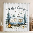 thumbnail image 1 of Erosebridal Kawaii Car Dog Blackout Curtains Set of 2 (52x84 Each) for Boys Girls,Happy Camping Window Curtains for Kids Teens,Microfiber Bedroom Decor, 1 of 6