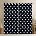 thumbnail image 1 of Erosebridal Kawaii Dot Curtains Pack of 2 (38x54), Polka Dot 30%-50% Black Out Curtains, Cartoon Theme Decor, 1 of 6
