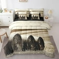 thumbnail image 1 of Erosebridal Farmhouse Bedding Full Size, Grass Plant Bed in a Bag Full size, Rustic Theme Decor, Reversible 7 Pieces, 1 of 5