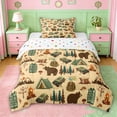 thumbnail image 1 of Erosebridal Kids Camping Themed Twin Comforter Sets,Rustic Farmhouse Cabin Adventure Bedding Set For Boys,Reversible,2 Pieces, 1 of 7