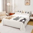 thumbnail image 1 of Erosebridal Kids Cartoon Rabbit Bed Sheets, Happy Easter Animals King Sheets, 4pcs, 1 of 5