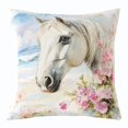 thumbnail image 1 of Erosebridal Cowgirl Throw Pillow Cover 22"x22" 1 Pcs Cute Horse Floral Pillow Case Cushion Cover Western Decorative Throw Pillowcase for Sofa Adult Cushion Case, 1 of 6