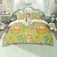 thumbnail image 1 of Erosebridal Kids Easter Rabbits Eggs Duvet Cover Set,Boys Girls Colorful Bowknots Bedding Full,3-Piece,No Comforter,Breathable Home Decor, 1 of 5