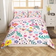 thumbnail image 1 of Erosebridal Unicorn Duvet Cover for Unicorn Gift,Pink Bedding Set Twin,Cartoon Unicorn Comforter Cover,Kawaii Animal Galaxy Star Moon Quilt Cover with 1 Pillowcase, 1 of 6