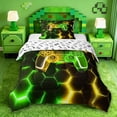 thumbnail image 1 of Erosebridal Kids Video Game Twin Comforter Sets,Boys Game Controller Bedding Set For Console Lover,Reversible 2pcs, 1 of 7