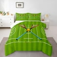 thumbnail image 1 of Erosebridal Lacrosse Comforter Sets King Size,Sports Theme Comforters & Duvets,Modern Athletic Competition Bedding King Comforter Set For Boys,Lightweight Bedroom Decorative Reversible,3-Piece, 1 of 7
