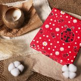 Red Rose Bug Erosebridal Ladybug Daisy Red 100% Cotton Fabric by the Yard 1 Yard ...