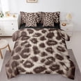 thumbnail image 1 of Erosebridal Leopard Print Bedding Sets Twin Size, Wildlife Comforter Sets with Sheets Teens, Animal Theme Decor, 1 of 5