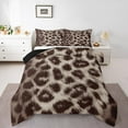 thumbnail image 1 of Erosebridal Leopard Print Comforter Sets Full Size, Wildlife Comforters & Duvets Teens, Animal Theme Decor, 1 of 7
