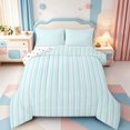 thumbnail image 1 of Erosebridal Line Art Full Size Comforter Sets,Modern Stripes Bedding Comforter Set,Polkadot Reversible,3-Piece,1 Comforter and 2 Pillowcases, 1 of 7