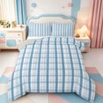 thumbnail image 1 of Erosebridal Lines Art Queen Comforter Set,Abstract Striped Comforter Sets Queen,Light Gray Reversible,3-Piece,1 Comforter and 2 Pillowcases, 1 of 7