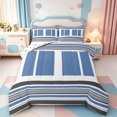 thumbnail image 1 of Erosebridal Lines Art Queen Comforter Set,Modern Stripes Comforter Sets Queen,Polkadot Reversible,3-Piece,1 Comforter and 2 Pillowcases, 1 of 7