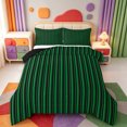 thumbnail image 1 of Erosebridal Mid-Century Line Pattern Full Size Comforter Sets,Modern Stripes Bedding Comforter Set,Black Reversible,3-Piece,1 Comforter and 2 Pillowcases, 1 of 7