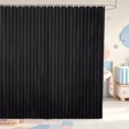thumbnail image 1 of Erosebridal Mid-Century Line Pattern Shower Curtain 72Wx84L,Aesthetic Striped Bathroom Shower Curtain, 1 of 5