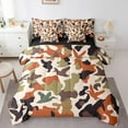 thumbnail image 1 of Erosebridal Military Camo Bedding Sets King Size, Farm Duck Comforter Sets with Sheets, Rustic Animal Reversible Bedding King Size, Super Cozy Bedroom Decor, 7 Pieces, 1 of 6