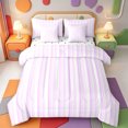 thumbnail image 1 of Erosebridal Minimalist Stripe 7 Pieces Full Size Bedding Sets,Modern Striped Full Size Bed in a Bag,Polkadot Reversible, 1 of 7