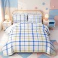 thumbnail image 1 of Erosebridal Minimalist Stripe Twin Quilt Set,Boho Lines Twin Coverlet Set,2 Pieces,1 Bedspread and 1 Pillowcase, 1 of 7