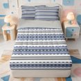 thumbnail image 1 of Erosebridal Modern Geometric Pattern Zipper Full Size Comforter Sets with Fitted Sheet and 2 Pillowcases,Minimalist Lines Zipper Bedding Set,Light Gray Reversible,4pcs, 1 of 7