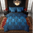 thumbnail image 1 of Erosebridal Paisley Mandala Bedding Sets Twin Size,Bohemian Southwestern Comforter Sets with Sheets,Exotic Style Decor,Reversible,7pcs, 1 of 5