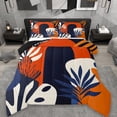 thumbnail image 1 of Erosebridal Palm Monstera Leaf Queen Comforter Set,Cartoon Tropical Plant Bedding Comforter Set For Men Women, Reversible 3 Pieces, 1 of 7