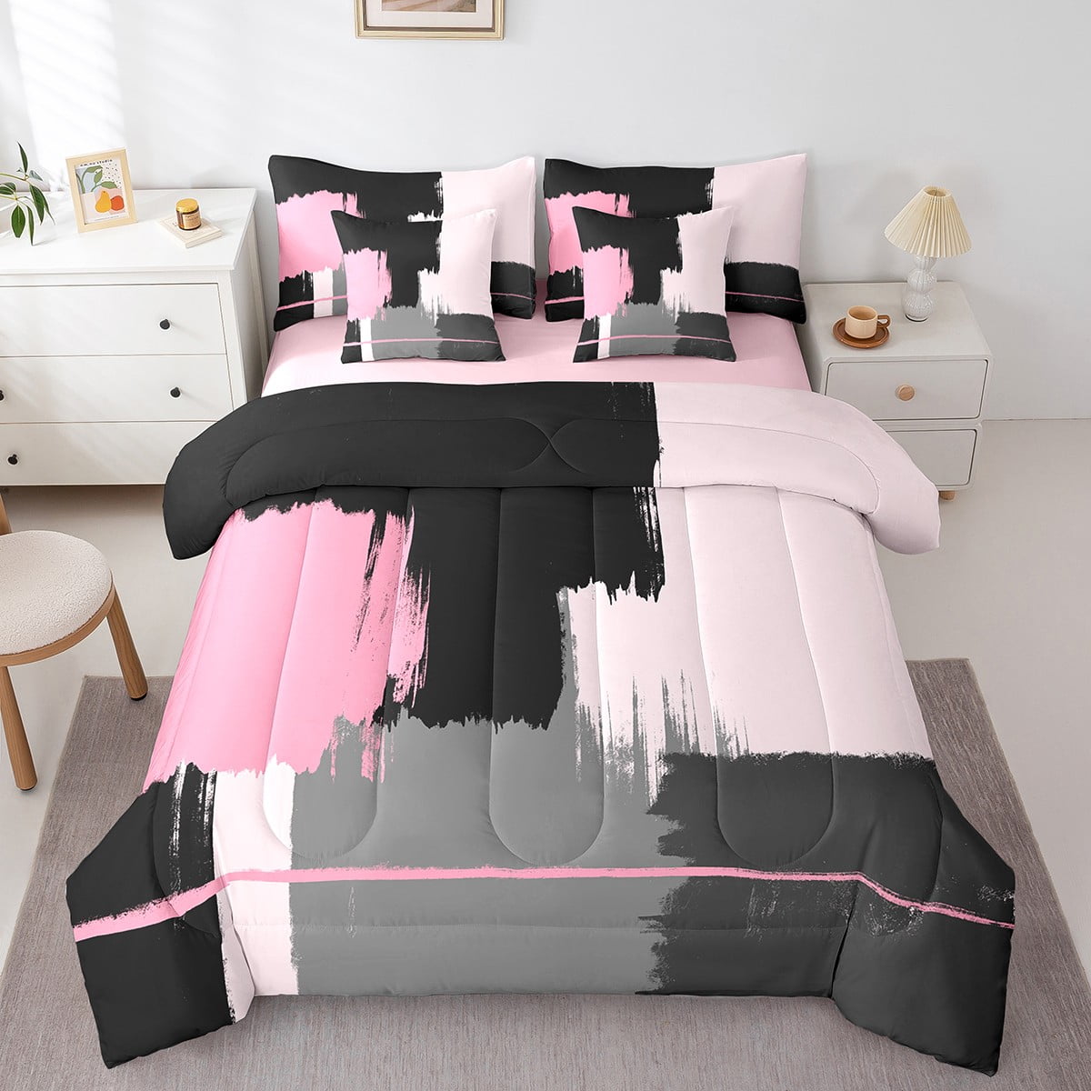 Pink girls bedroom room design (21+ photos) - Hackrea, 2025, image size:1200x1200