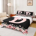 thumbnail image 1 of Erosebridal Princess Bow D Queen Sheet Sets, Spring Flower Bed Set, 4 Pieces, 1 of 5
