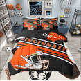 thumbnail image 1 of Erosebridal American Football Bedding Sets Twin Size,Sport Theme Comforter Sets with Sheets,Ball Game Decor(Cincinnati),Reversible,Breathable,7pcs, 1 of 6