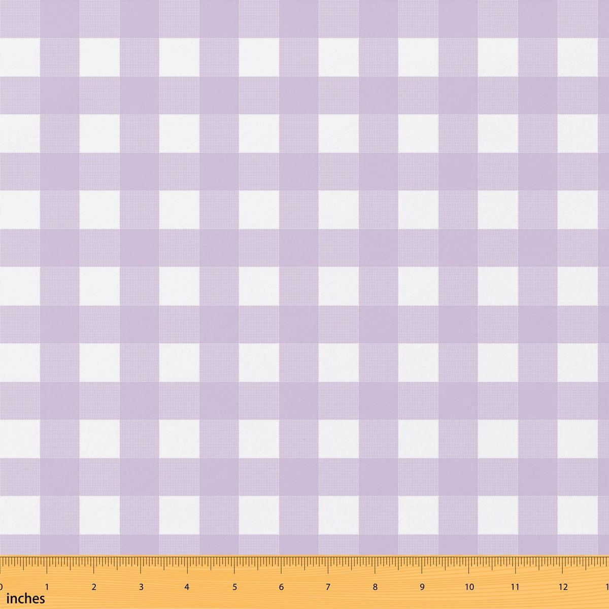 Erosebridal Purple Gingham Fabric by the Yard 3 Yards, Check Grid ...