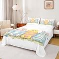 thumbnail image 1 of Erosebridal Rabbit Eggs Kids Queen Sheet Sets, Happy Easter Bed Set, 4-Piece, 1 of 5