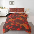 thumbnail image 1 of Erosebridal Red Camouflage Comforter Sets Queen Size, Militarily Camo Comforters & Duvets, Cartoon Army Reversible Duvet Insert, Ultra Soft Bedroom Decor, 3 Pieces, 1 of 8