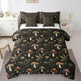 thumbnail image 1 of Erosebridal Red Mushroom Bedding Sets Twin Size,Botanical Plants Comforter Sets with Sheets,Green Leaves Bed in a Bag Twin size,Lightweight Cartoon Room Decorative,Reversible,7-Piece, 1 of 6