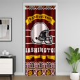 thumbnail image 1 of Erosebridal Rugby Door Curtain for Doorway Privacy,American Football Blackout Curtain 52"W X 80"L for Bedroom Living Room,Football Lover Door Drape,Sports Ball Game Room Divider Curtain(Washington), 1 of 5