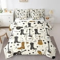 thumbnail image 1 of Erosebridal Rustic Shoes Bed in a Bag Twin size, Western Cowgirl Bed Set, Guitar Music Decor, Reversible 7-Piece, 1 of 6