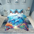 thumbnail image 1 of Erosebridal Sealife Dolphin Bedding Sets Twin Size,Marine Animal Comforter Sets with Sheets,Sea Decor,Reversible,Breathable,7pcs, 1 of 6