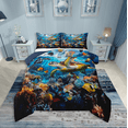thumbnail image 1 of Erosebridal Sealife Turtle Comforter Sets Queen Size,Underwater World Bedding Queen Comforter Set,Marine Animal Bedroom Decor,Reversible,Super Cozy,3-Piece, 1 of 7