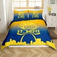 thumbnail image 1 of Erosebridal Soccer Lover Duvet Cover Twin, American Football Bedding Sets Twin Size, Eat Sleep Reversible Comforter Cover Twin, Super Cozy Bedroom Decoration, 2pcs（No Comforter）, 1 of 7