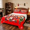 thumbnail image 1 of Manfei Soldier King Sheets Holiday Bedding 4-Piece (1 Flat Sheet, 1 Fitted Sheet and 2 Pillowcases), 1 of 6