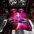 thumbnail image 1 of Erosebridal Speed Race Car Bedding King Comforter Set , Lightning Down Comforter, Microfiber, 3pcs, 1 of 6