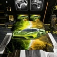 thumbnail image 1 of Erosebridal Speed Sports Car Bedding Comforter Set , Lightning Down Comforter, Microfiber, 2pcs, 1 of 6