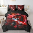 thumbnail image 1 of Erosebridal Sports Car Bedding Twin Size, Automobile Bed in a Bag Twin size, Racing Theme Decor, Reversible 7 Pieces, 1 of 6